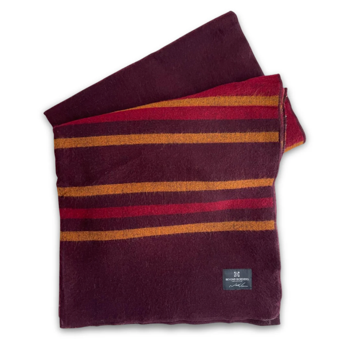 Beyond Borders Collective - Tierra Blanket - Redwood