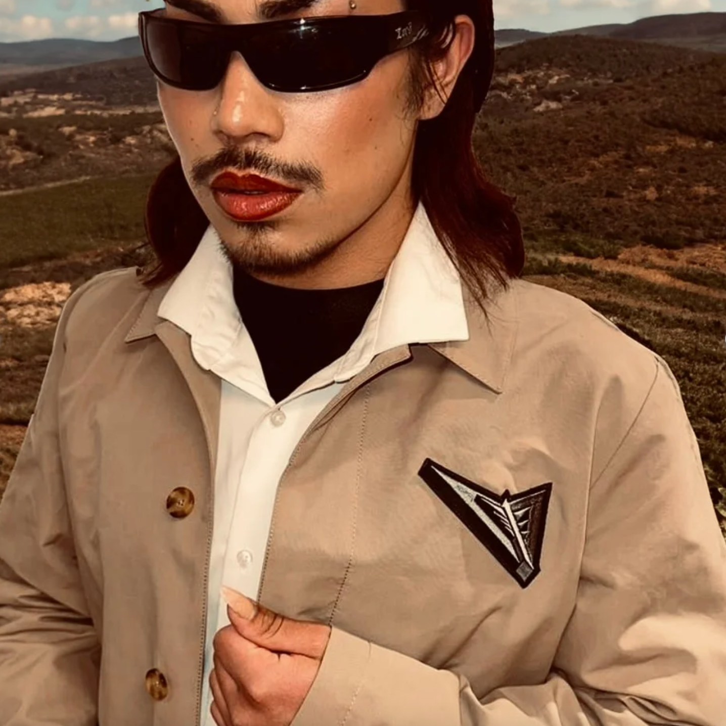 7Seventeen - ANGEL Trench Coat - Khaki