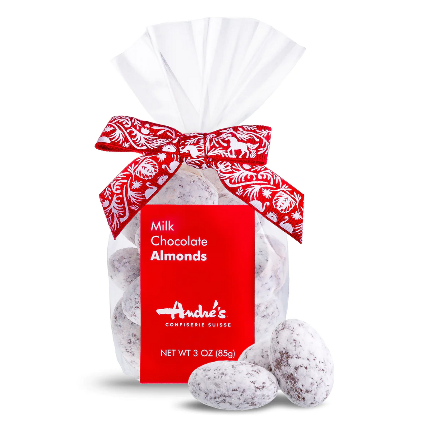Andre's - Signature Milk Chocolate Almonds - 3 oz Bag