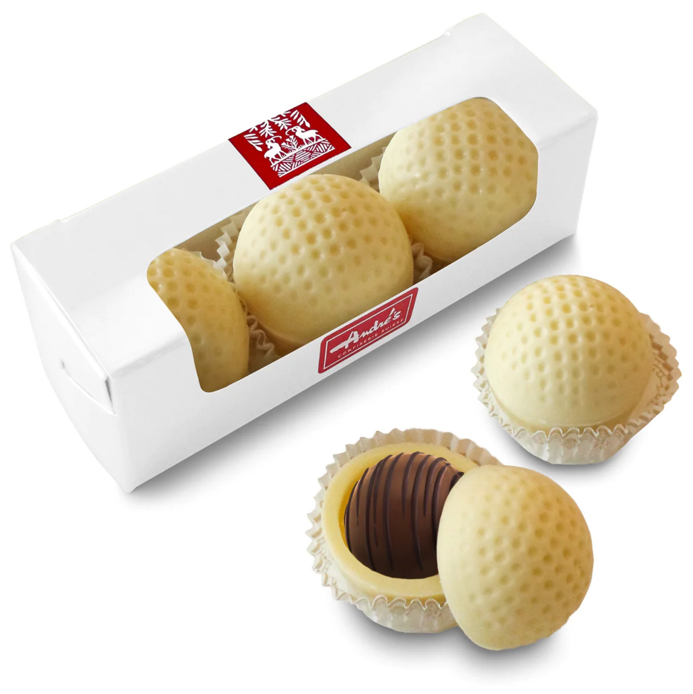 Andre's - Whiskey Caramel Golf Balls - Set of 3