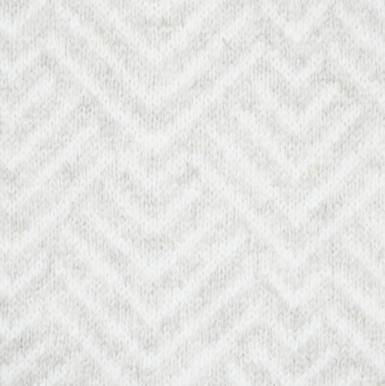 Benson - Brisco Jacquard Crewneck Sweater - Beige / Cream