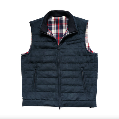Benson - Everest Microsuede Vest - Navy