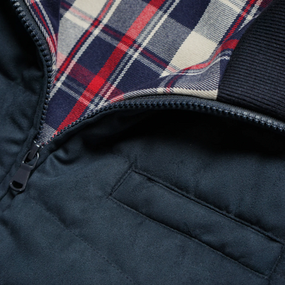 Benson - Everest Microsuede Vest - Navy