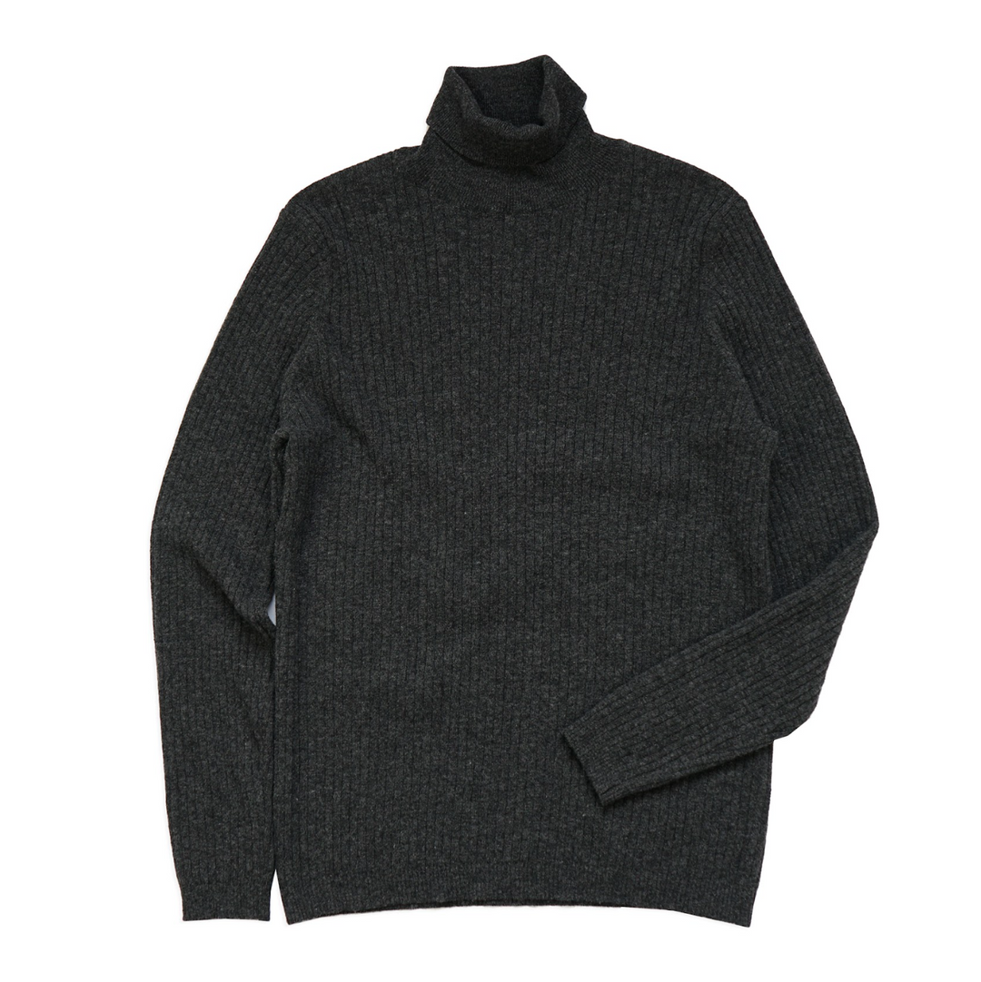 Benson - Kelwood Knit Turtleneck - Charcoal