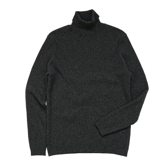 Benson - Kelwood Knit Turtleneck - Charcoal