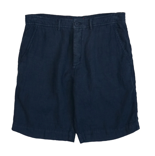Benson - Palm Springs Linen Shorts - Navy