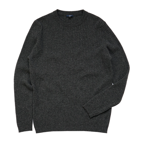 Benson - Shilo Knit Crewneck Sweater - Charcoal