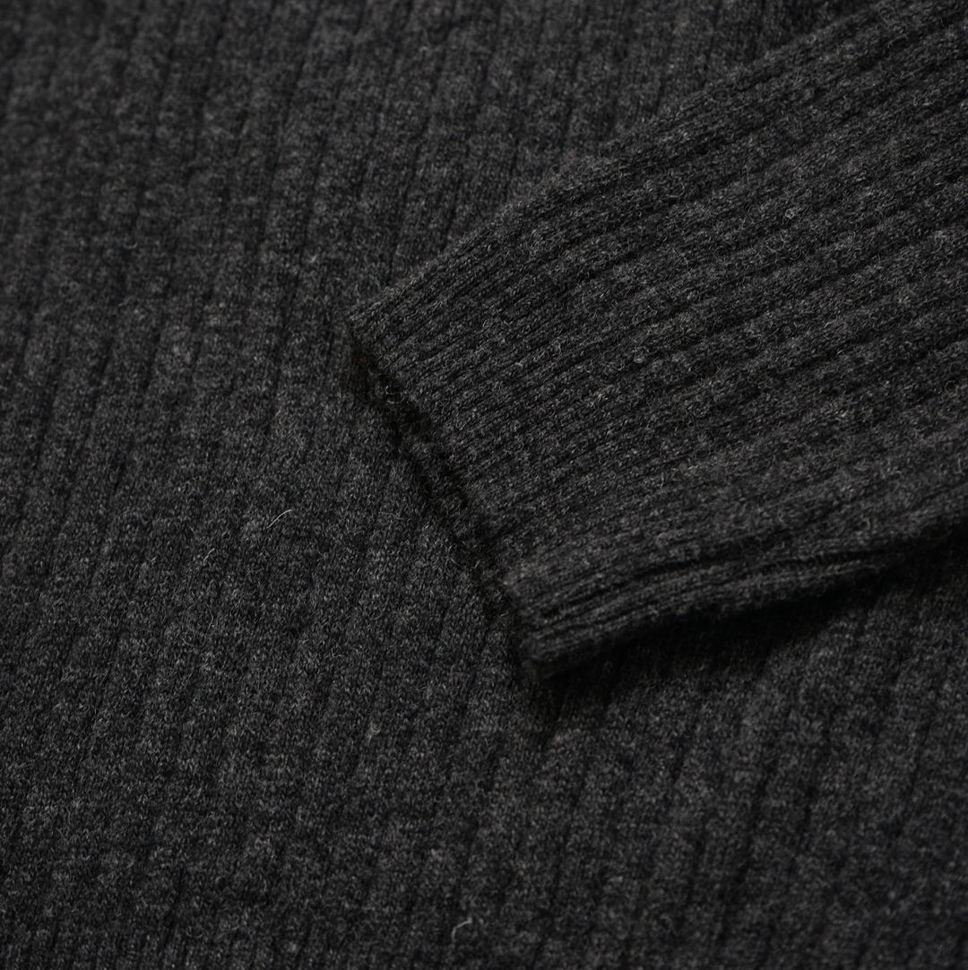 Benson - Shilo Knit Crewneck Sweater - Charcoal
