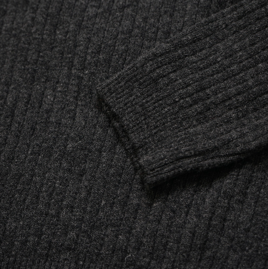 Benson - Shilo Knit Crewneck Sweater - Charcoal