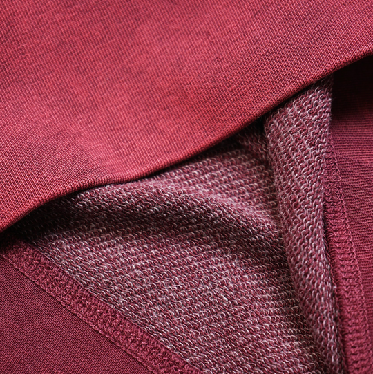 Benson - Whistler Terry Sweatshirt - Maroon