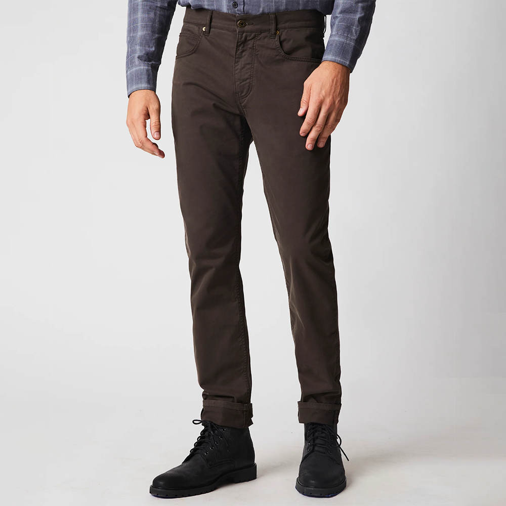 Billy Reid - 5 Pocket Pant - Charcoal