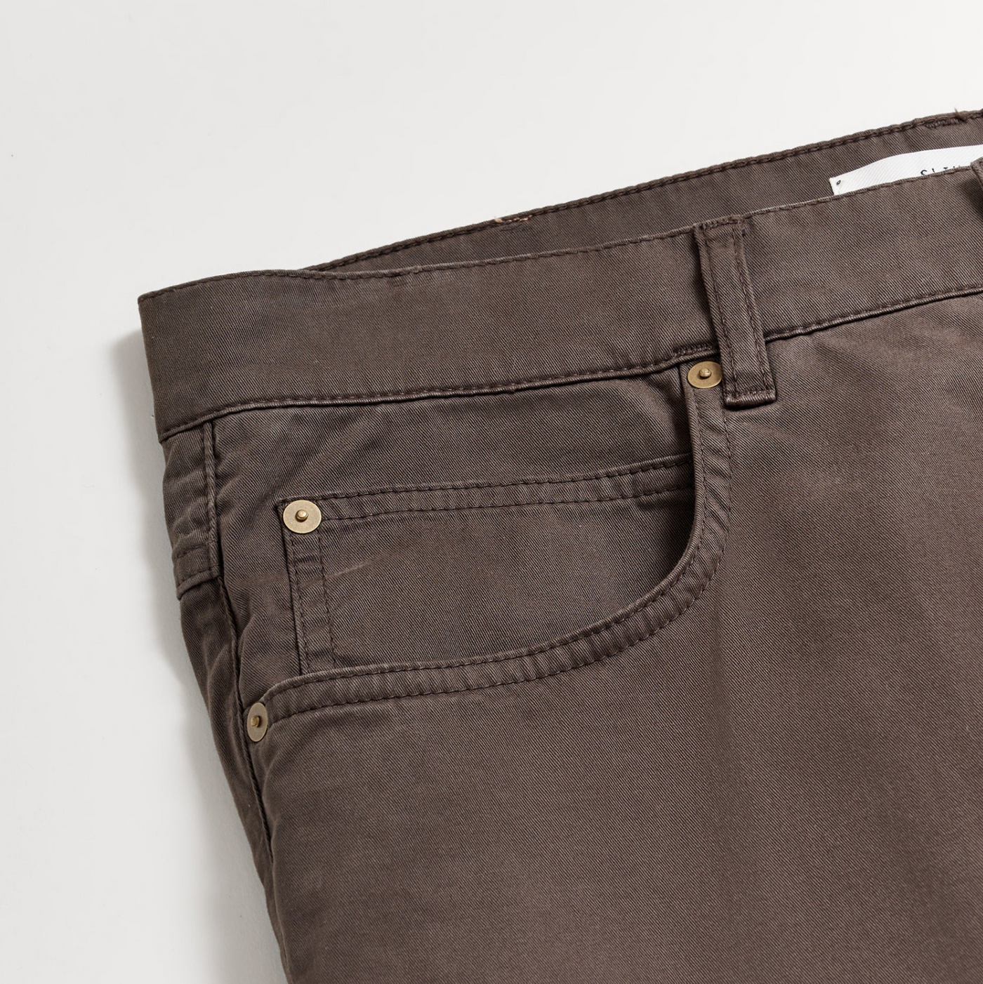 Billy Reid - 5 Pocket Pant - Charcoal