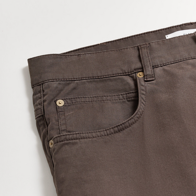 Billy Reid - 5 Pocket Pant - Charcoal