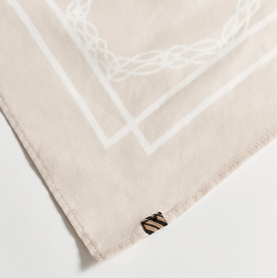 Billy Reid - Bowline Bandana - Natural