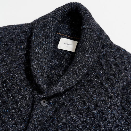Billy Reid - Honeycomb Cardigan - Charcoal