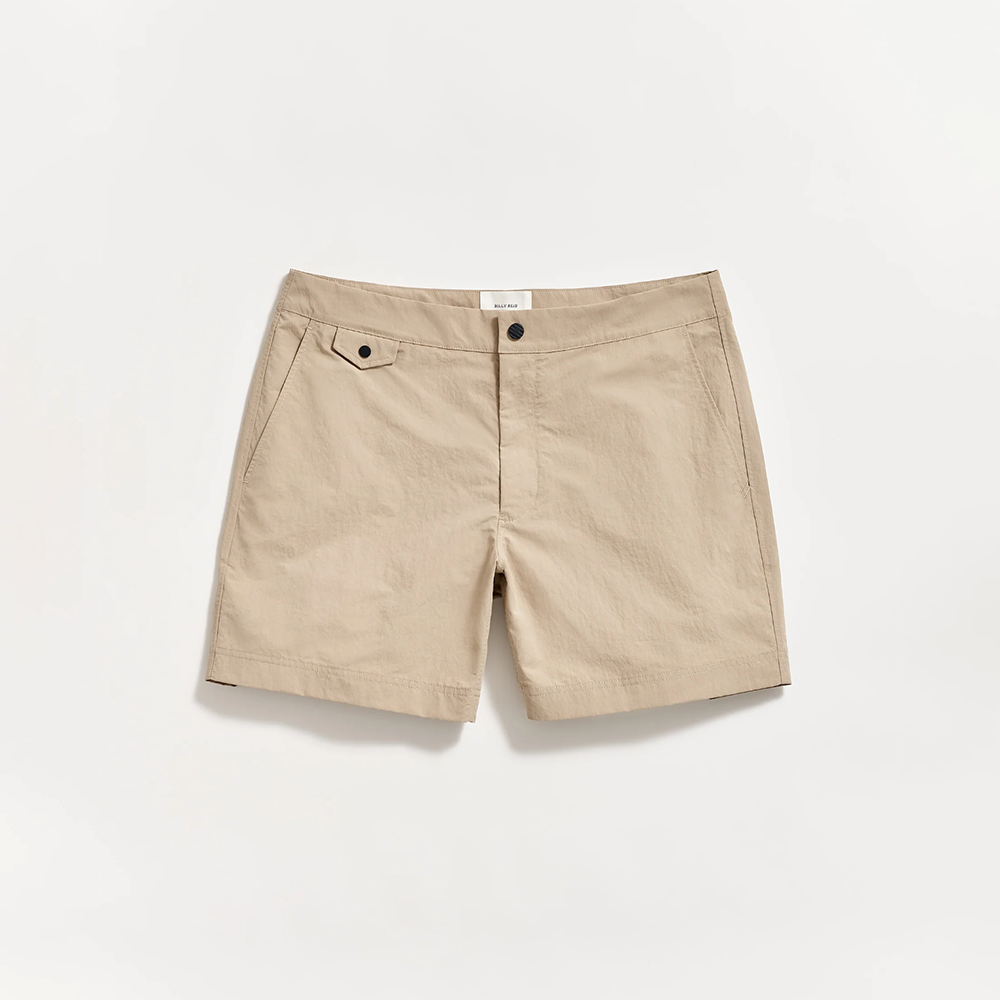 Billy Reid - Moore Hybrid Swim Short - Khaki
