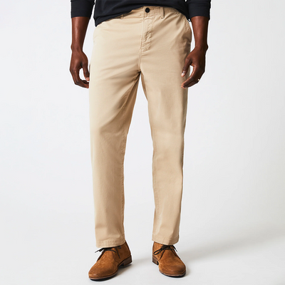 Billy Reid - Standard Fit Chino Pant - Khaki