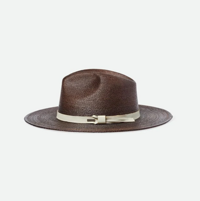 Brixton - Field Proper Straw Hat - Dark Earth / Natural