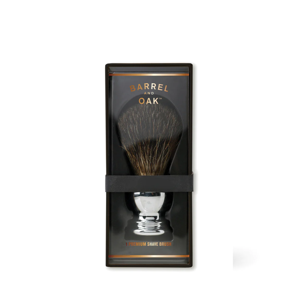 Gentlemen's Hardware - Shave Brush - Chrome Handle