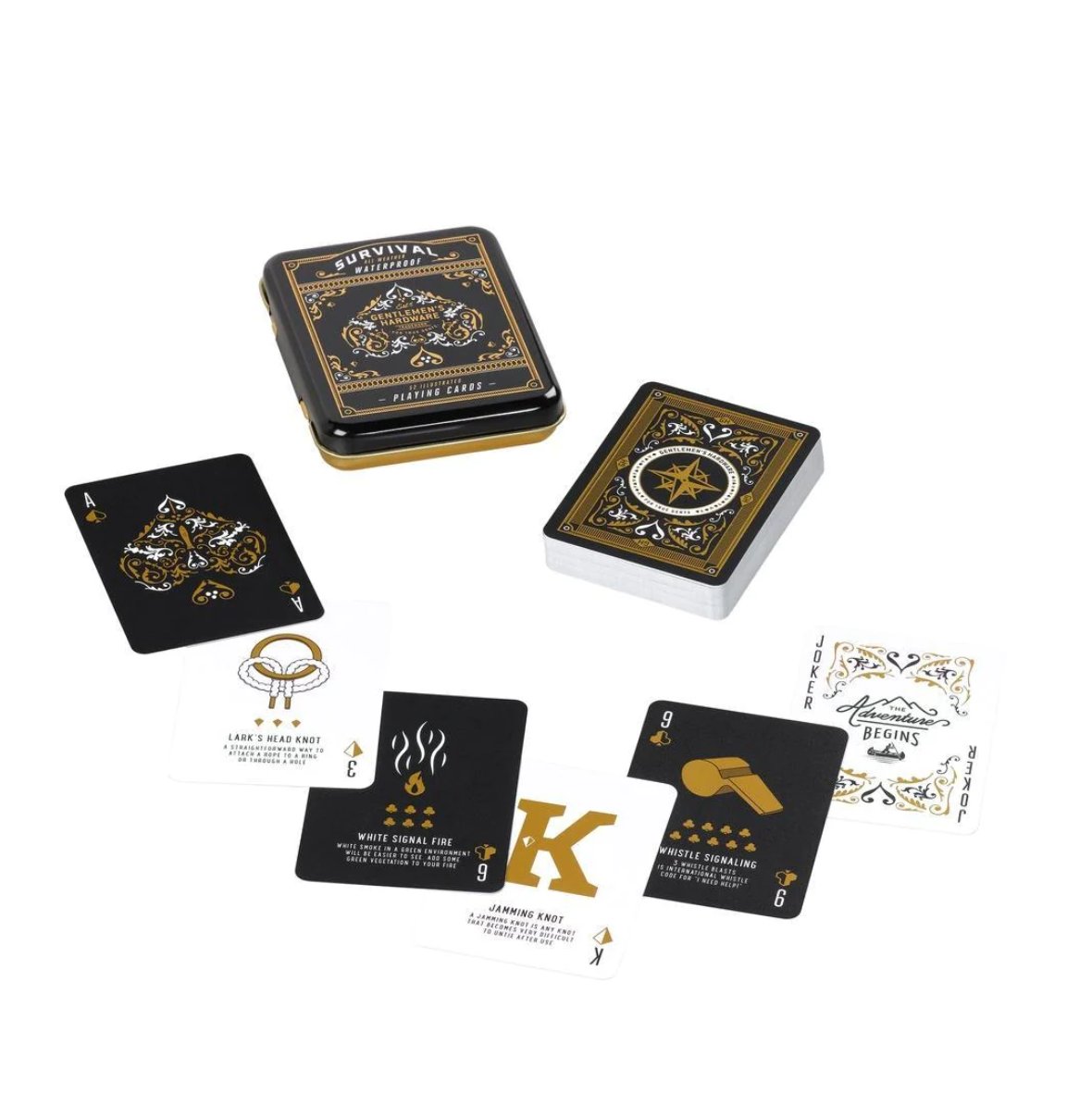 Gentlemen's Hardware - Survival Playing Cards