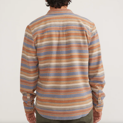 Marine Layer - Maddox Baja Stripe Overshirt