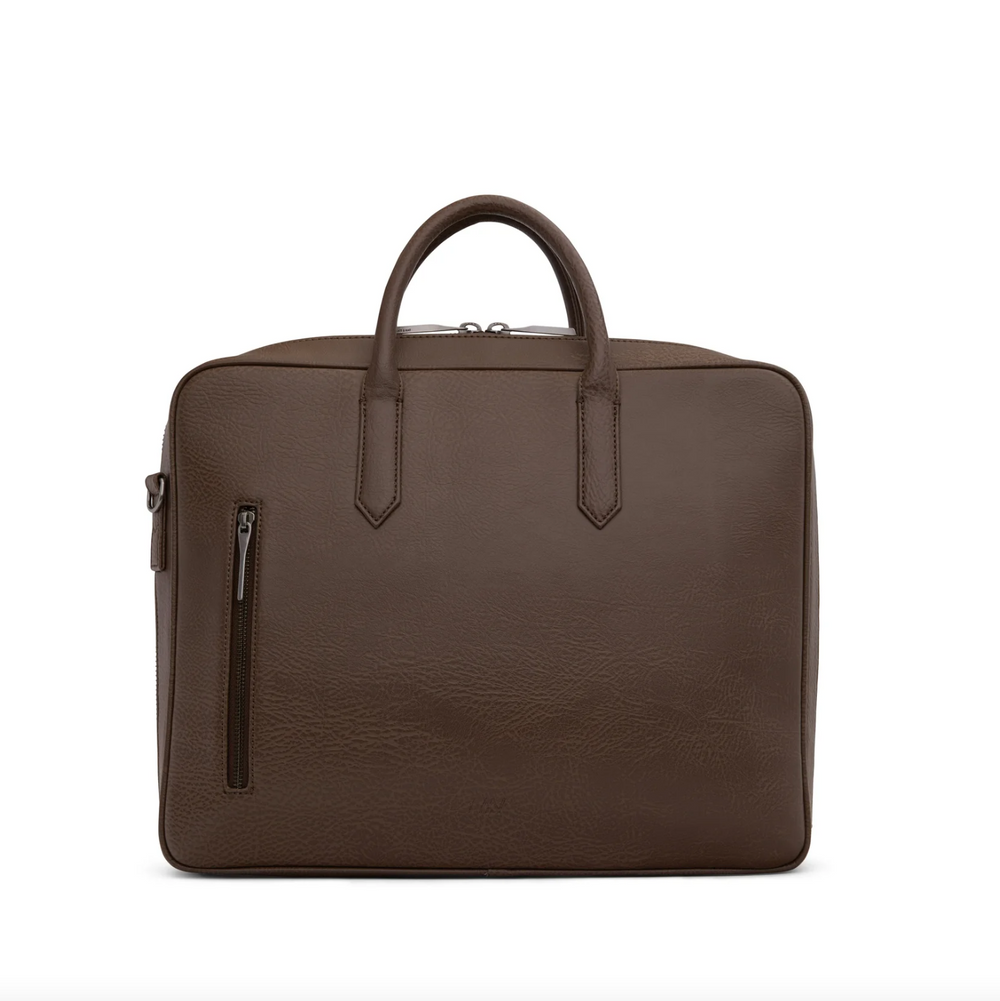 Matt & Nat - Elon Briefcase - Chestnut
