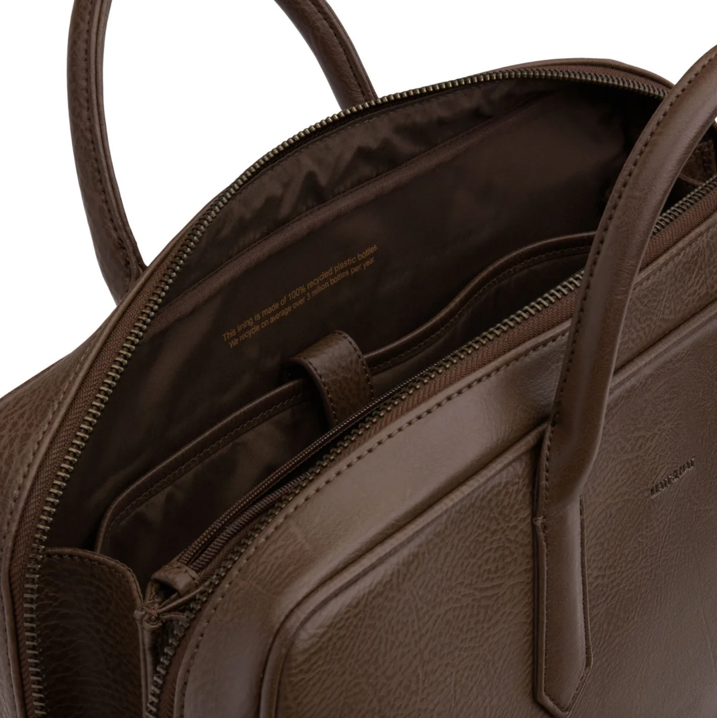Matt & Nat - Elon Briefcase - Chestnut