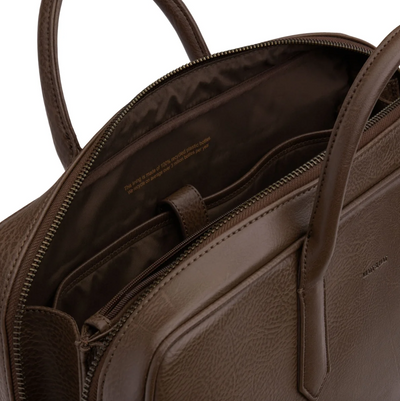 Matt & Nat - Elon Briefcase - Chestnut