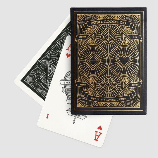 Misc. Goods - Playing Cards - Black