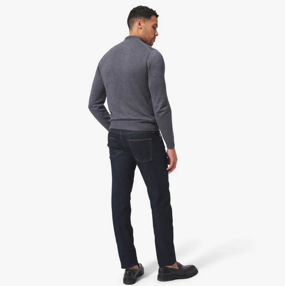 Mizzen + Main - Cassady 1/4 Zip - Magnet Gray Heather