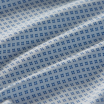 Mizzen + Main - Leeward Dress Shirt - Micro Chip Diamond Print