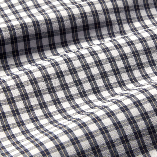 Mizzen + Main - Leeward Dress Shirt - Navy Belmont Plaid