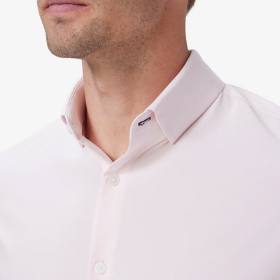 Mizzen + Main - Leeward Dress Shirt - True Pink Solid