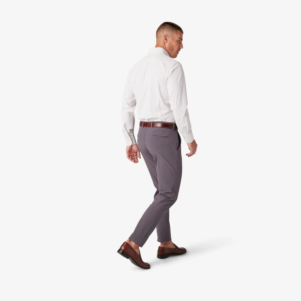 Mizzen + Main - Leeward Dress Shirt - White Manor Plaid