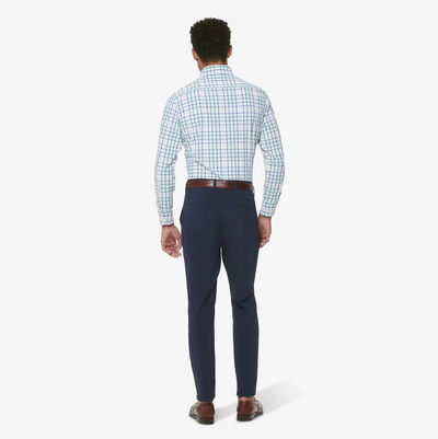 Mizzen + Main - Leeward Dress Shirt - White Windowpane