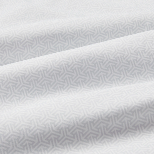 Mizzen + Main - Leeward No Tuck Dress Shirt - White Mosaic Tile