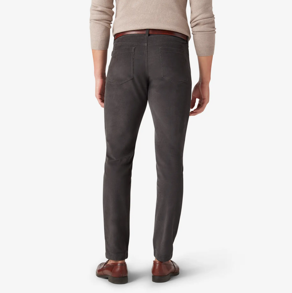Mizzen + Main - Leroy Corduroy Pant - Pewter Solid