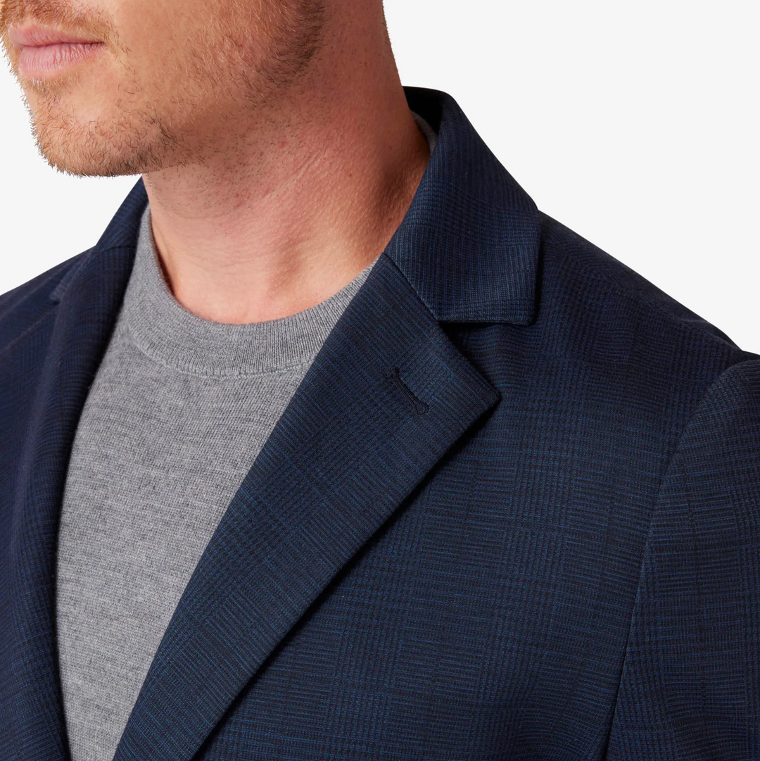 Mizzen + Main - Parker Blazer - Navy Prince of Wales