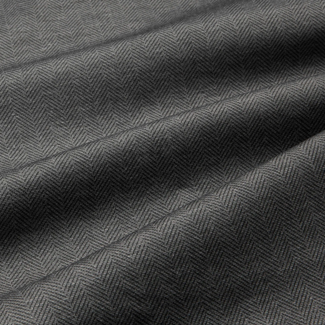 Mizzen + Main - Parker Jogger Pant - Nickel Herringbone