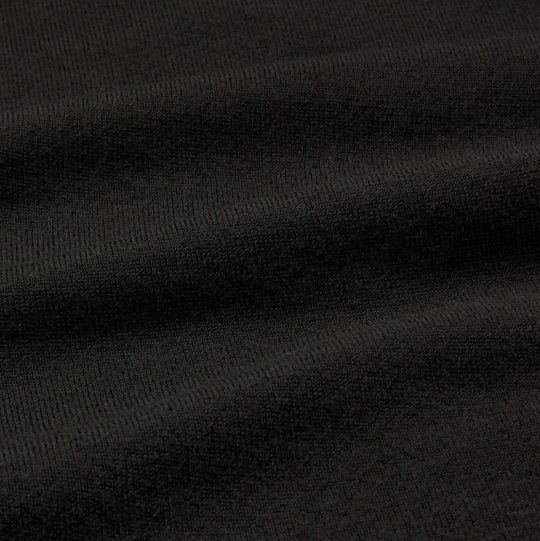 Mizzen + Main - Preston 1/4 Zip - Black Solid