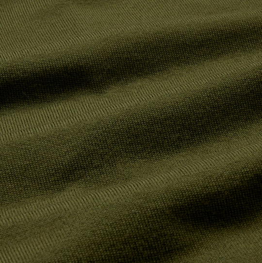 Mizzen + Main - Preston 1/4 Zip - Sage Solid