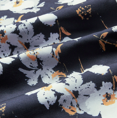 Mizzen + Main - Versa Polo - Navy Birmingham Floral