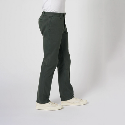 Neuw - Cash Washed Twill Pant - Dark Forest