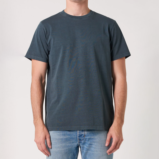 Neuw - Organic Band Tee - Dark Pine