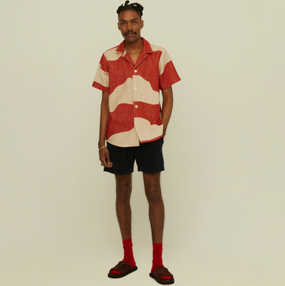 OAS - Cuba Terry Shirt - Amber Dune