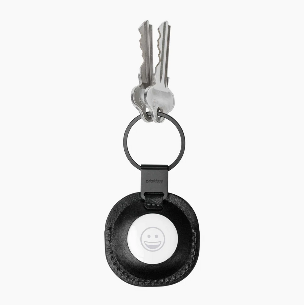 Orbitkey - Leather Holder for AirTag - Black