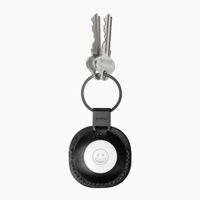 Orbitkey - Leather Holder for AirTag - Black
