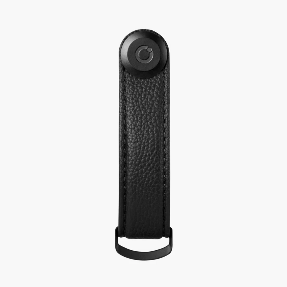 Orbitkey - Pebbled Leather Key Organiser - Caviar