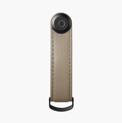 Orbitkey - Pebbled Leather Key Organiser - Ecru