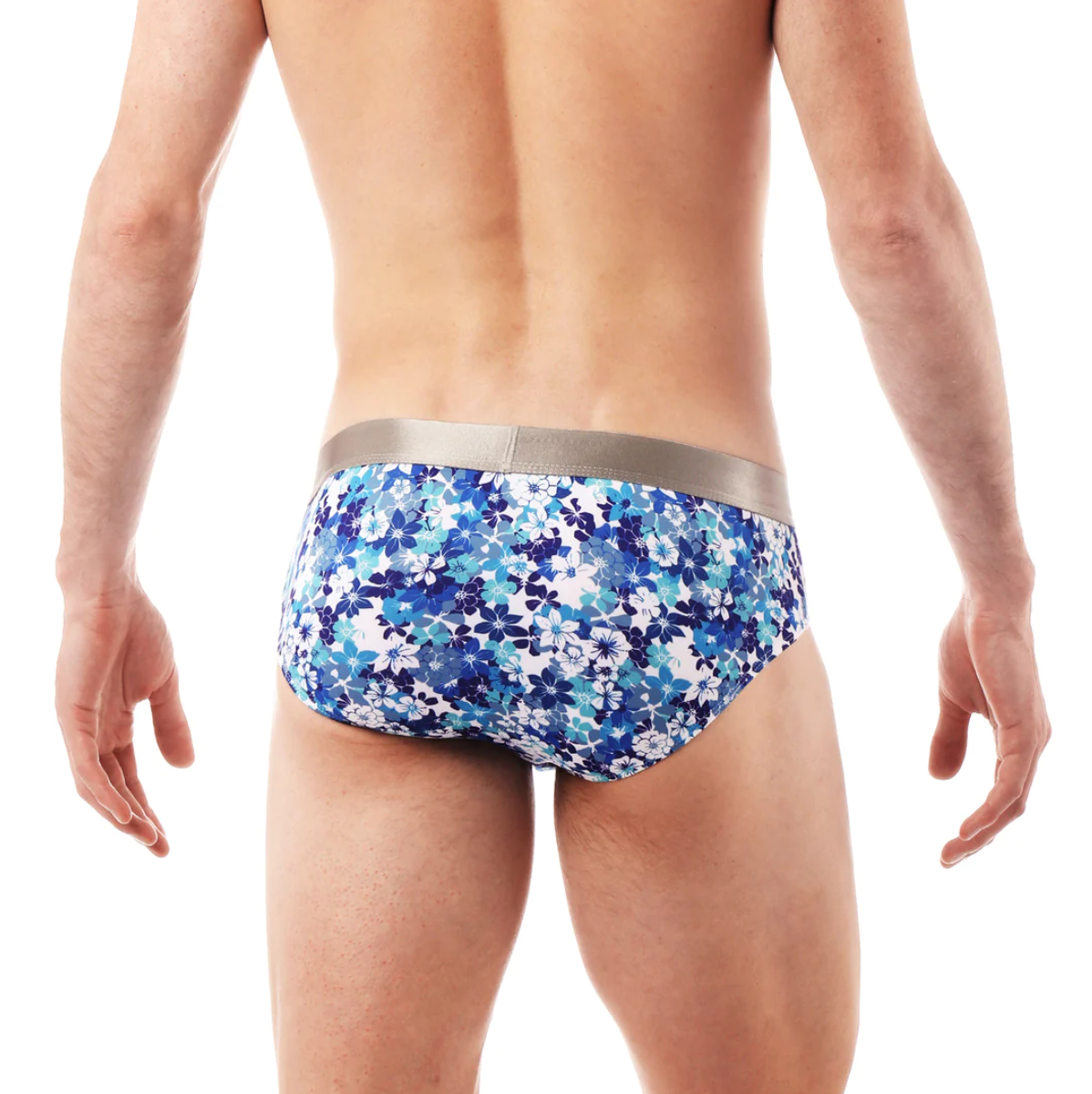 Parke & Ronen - Low Rise Brief - Camelia Blue